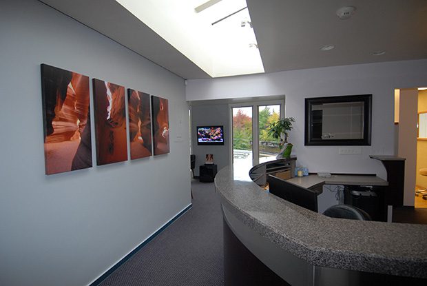 Inside the Laurelhust Family Dentistry clinic